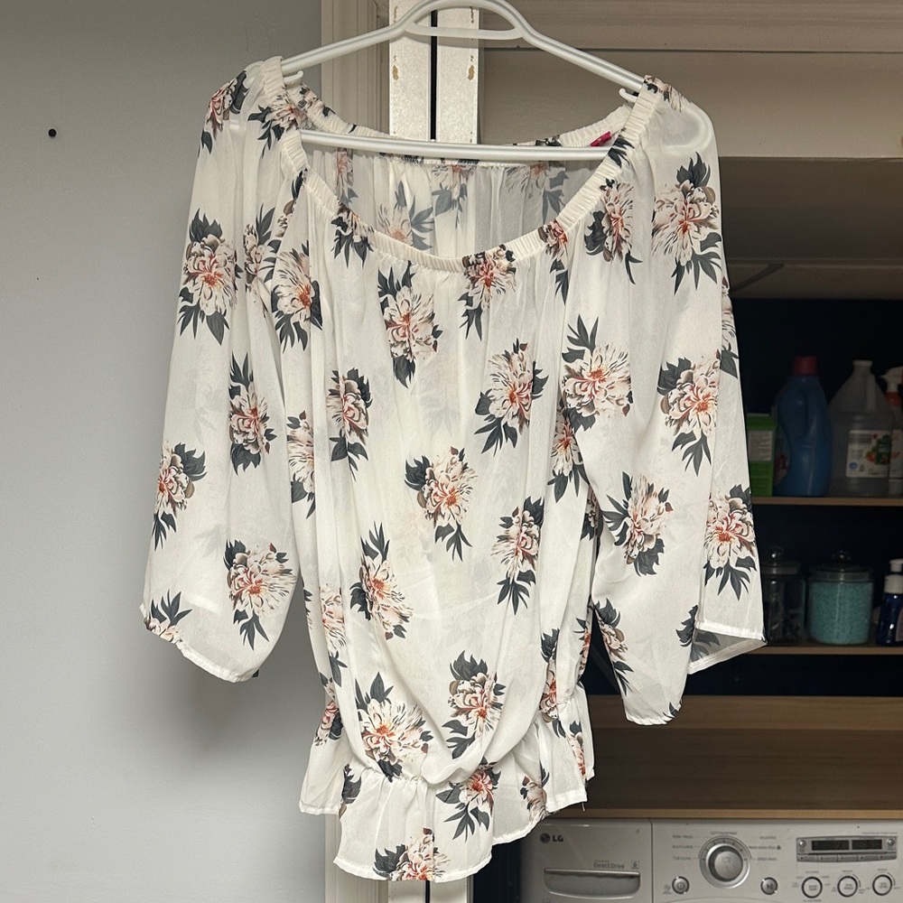 Floral Print Women's Top